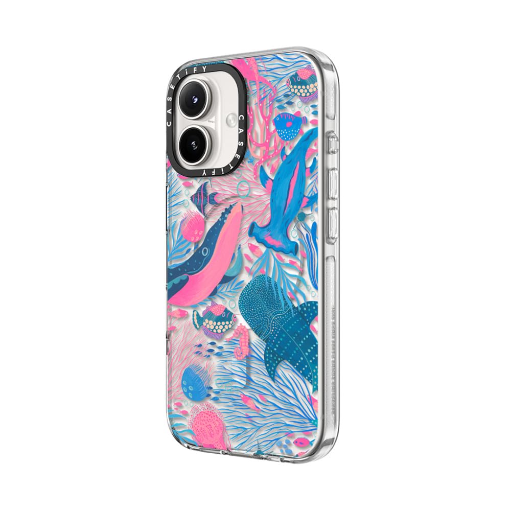 CASETiFY Clear iPhone 16 Case [Not Yellowing / 6.6 ft. 3X Military