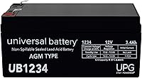Vista 4 de Universal Power upg-ub1234 Batería 12v 3.4ah [Cámara]