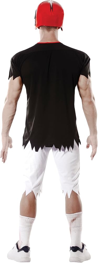 Costume Da Quarterback Zombie Per Bambino FIESTAS GUIRCA - Giocatore Di Rugby Insanguinato Per Halloween, Taglia 10-12 Anni (142-148 Cm)