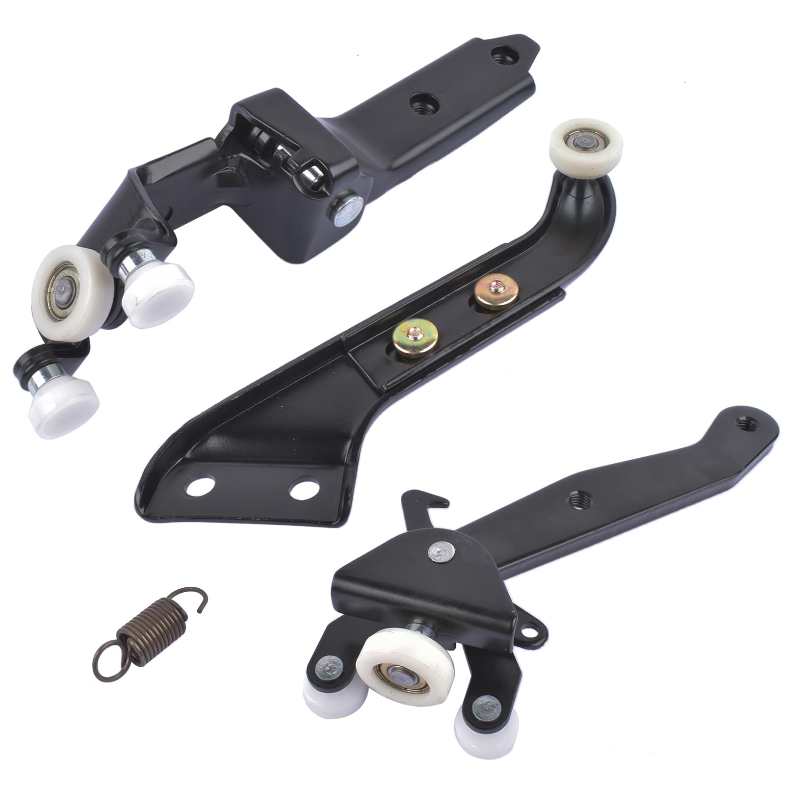 Jeu de Guides à Rouleaux pour Porte Coulissante Droite Compatible avec Mul-tivan V Trans-porter V T5 7H0843436D 7H0843436H