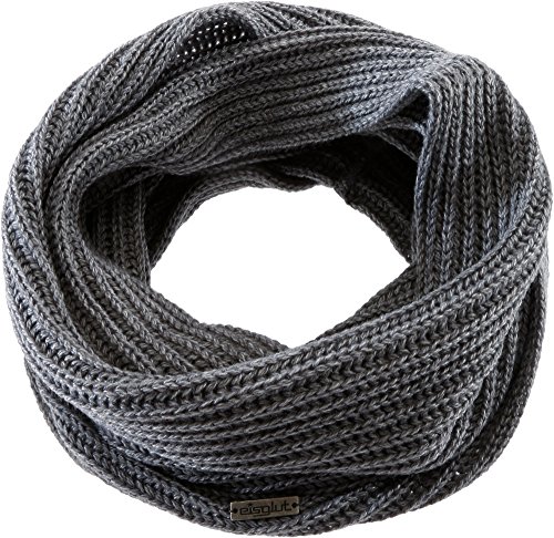 Loopschal Fame Eisglut tour de cou mixte en maille douce pour hiver