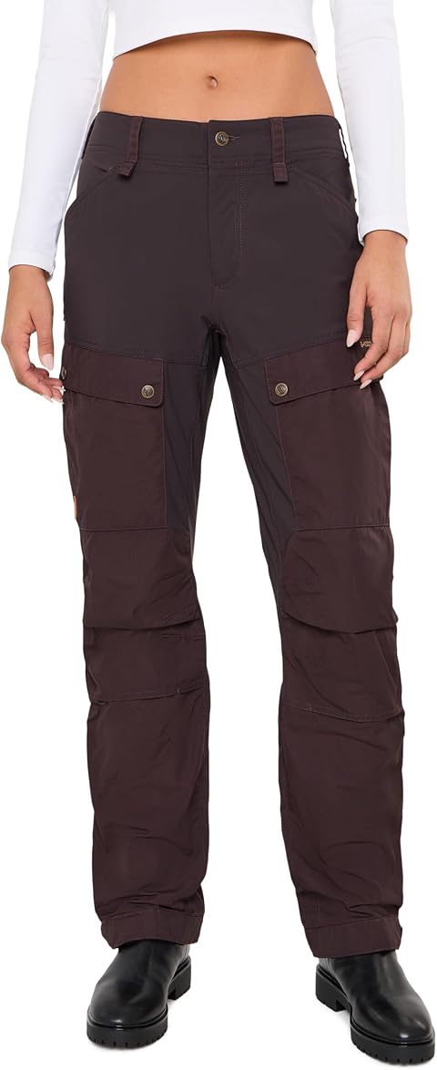Женские брюки Fjällräven Keb Trousers Curved, цвет: Коричневый