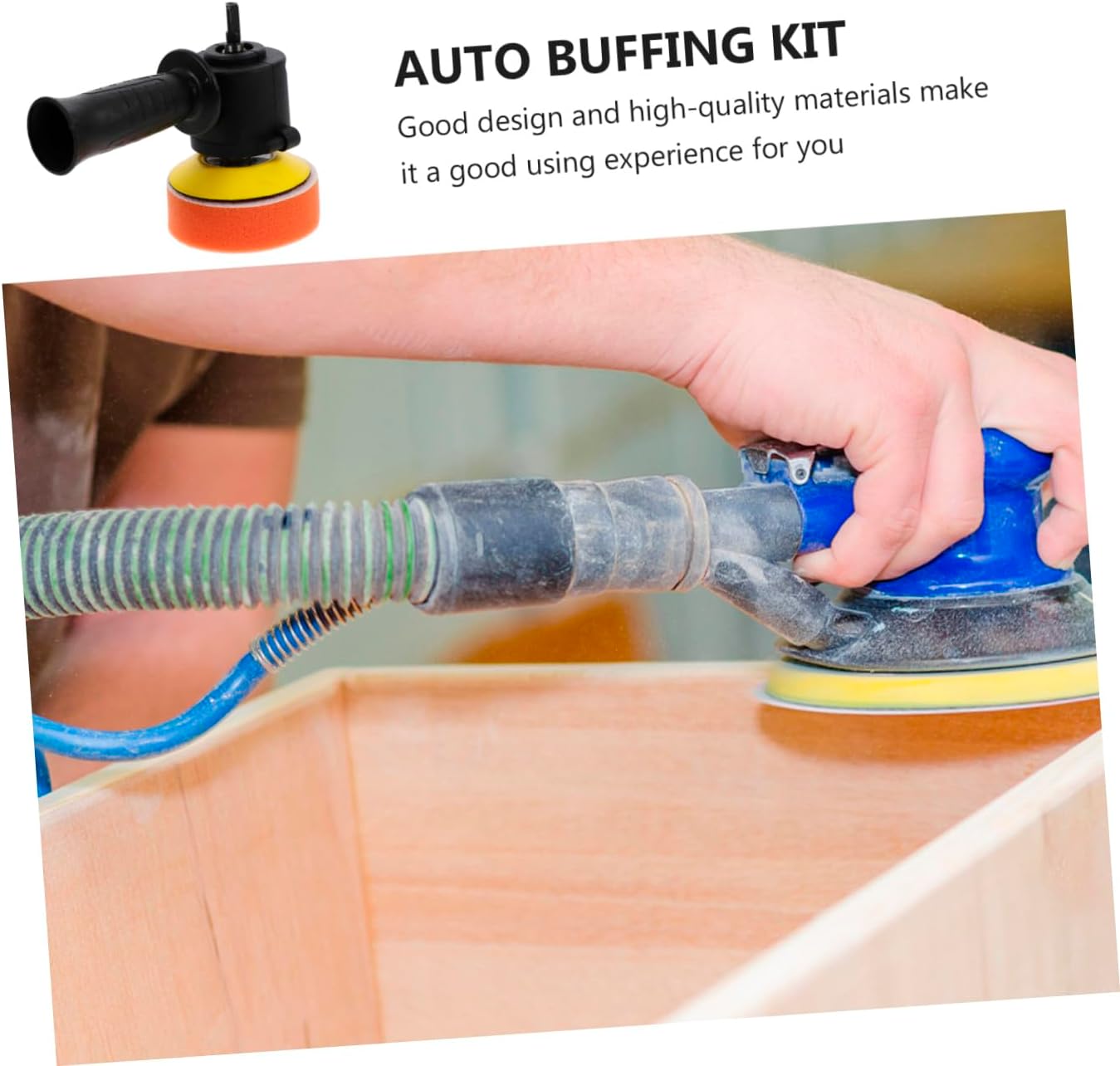PRETYZOOM Drill Machine Conversion Auto Grinding Tool Car Polishing Kit Car Waxing Tool