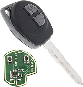 2 Buttons Keyless Uncut Flip Remote Key Fob with ID46 Chip for Suzuki Swift SX4 Alto JIMNY Vitara IGNIS Splash 2007-2013