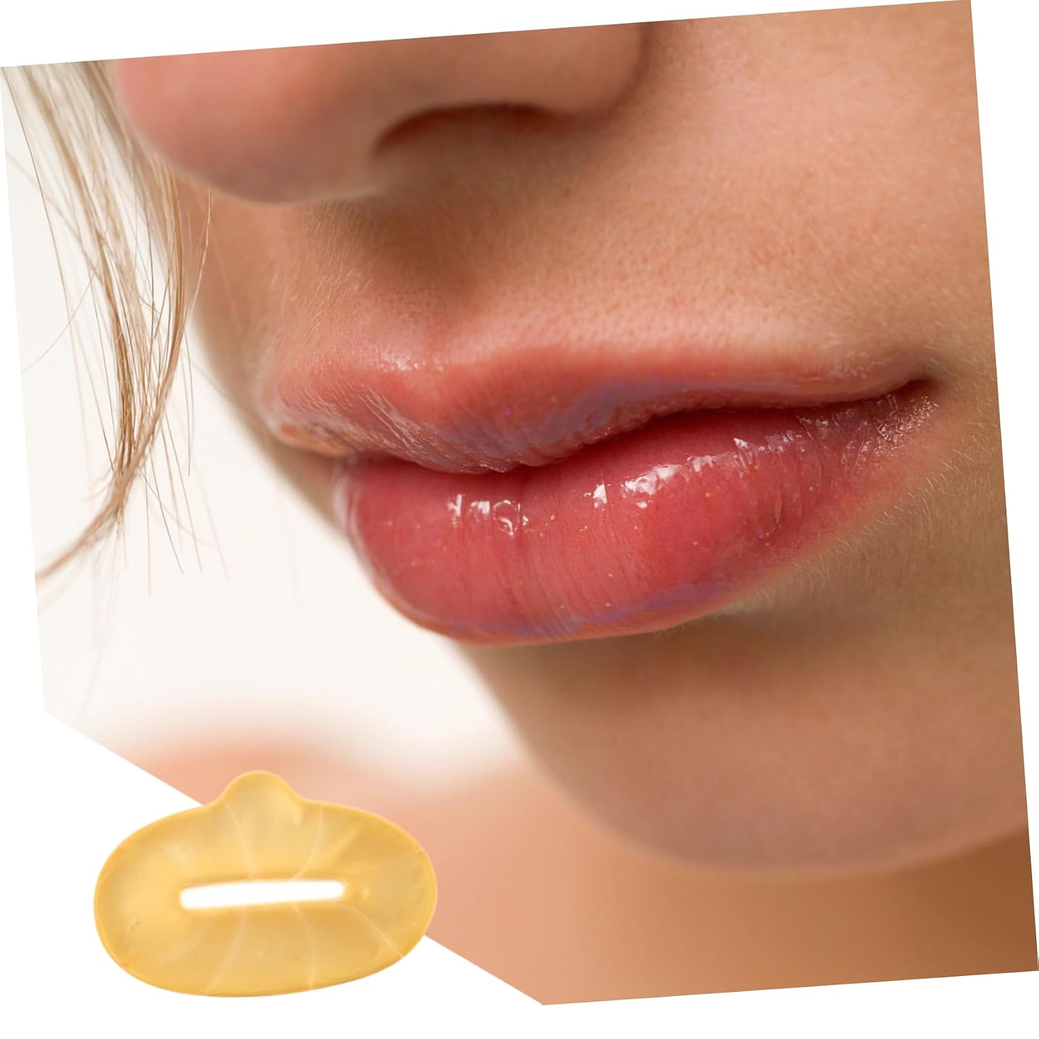 MERRYHAPY 20Pcs Lip Plumper Mask Hydrating Lip Care Membrane for Moisture Exfoliation Aging and Nourishing Random Styles Packaging Each