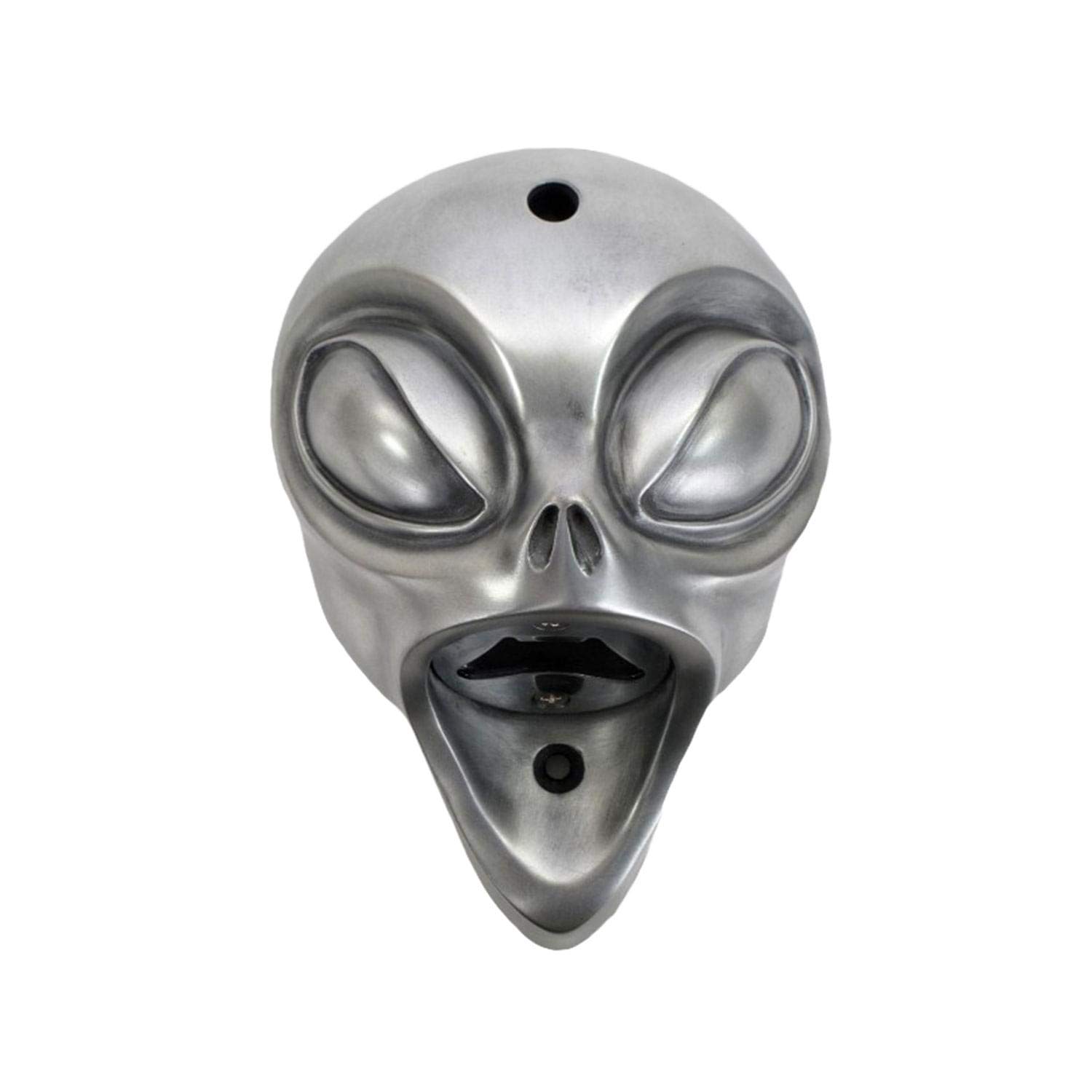 Beer Buddies Silver - Alien Wall Mounted Bottle Opener. Finish