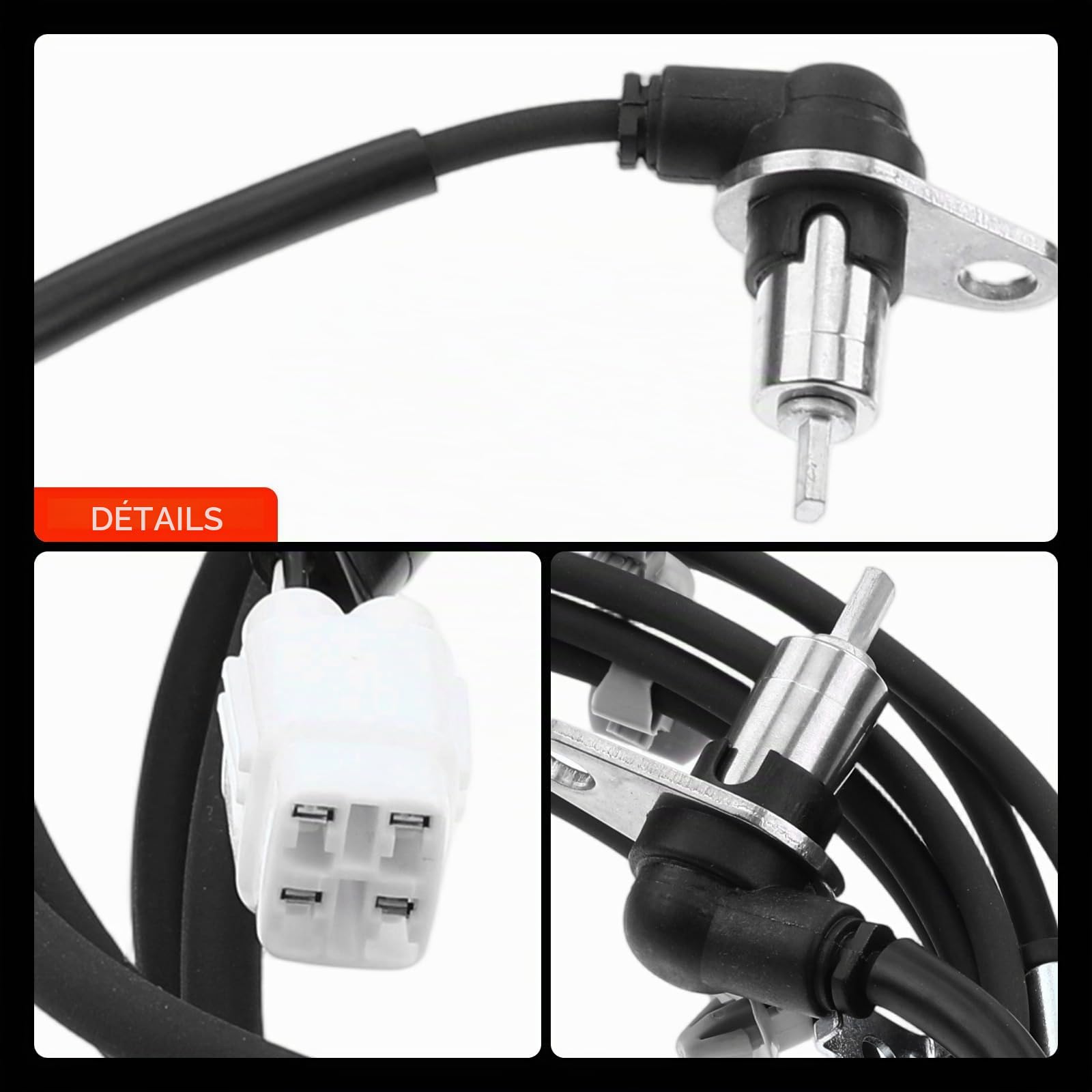 Frankberg Capteur ABS 4-Pôles Compatible avec Jimny SUV SN Jimny SUV SN Remplacer# 818069260,5620081A40