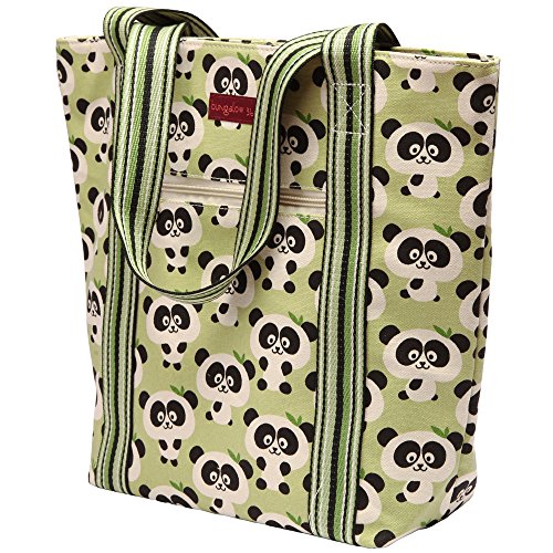 Bungalow 360 Striped Tote Bag (Panda)2