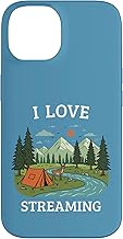 I Love Streaming Camping Nature Hiking Outdoor Fan Streams Case for iPhone 14