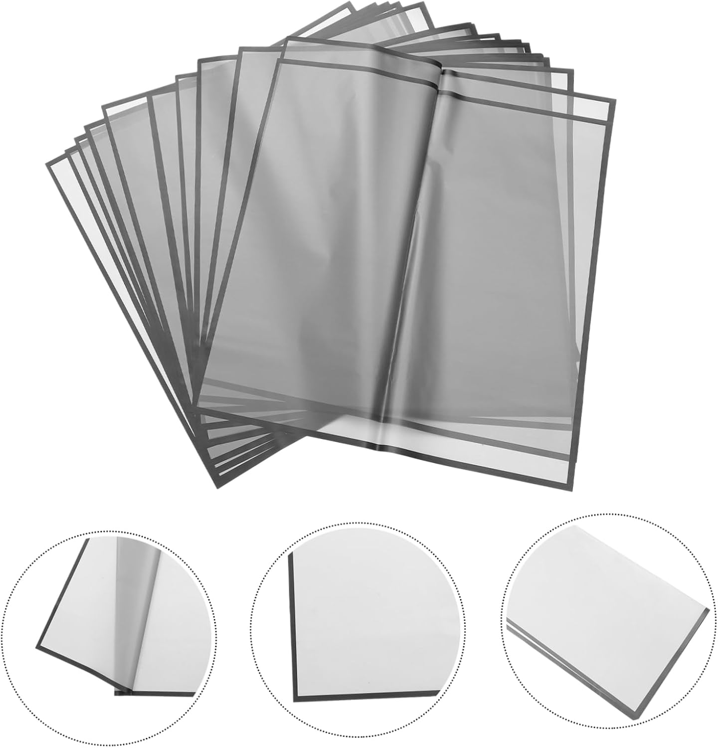 BATHVEVE 20sheets Semi-transparent Floral Wrapping Paper for Bouquets Versatile Decorative Paper for Crafts Packaging and Floral Arrangements Easy to Cut and Fold