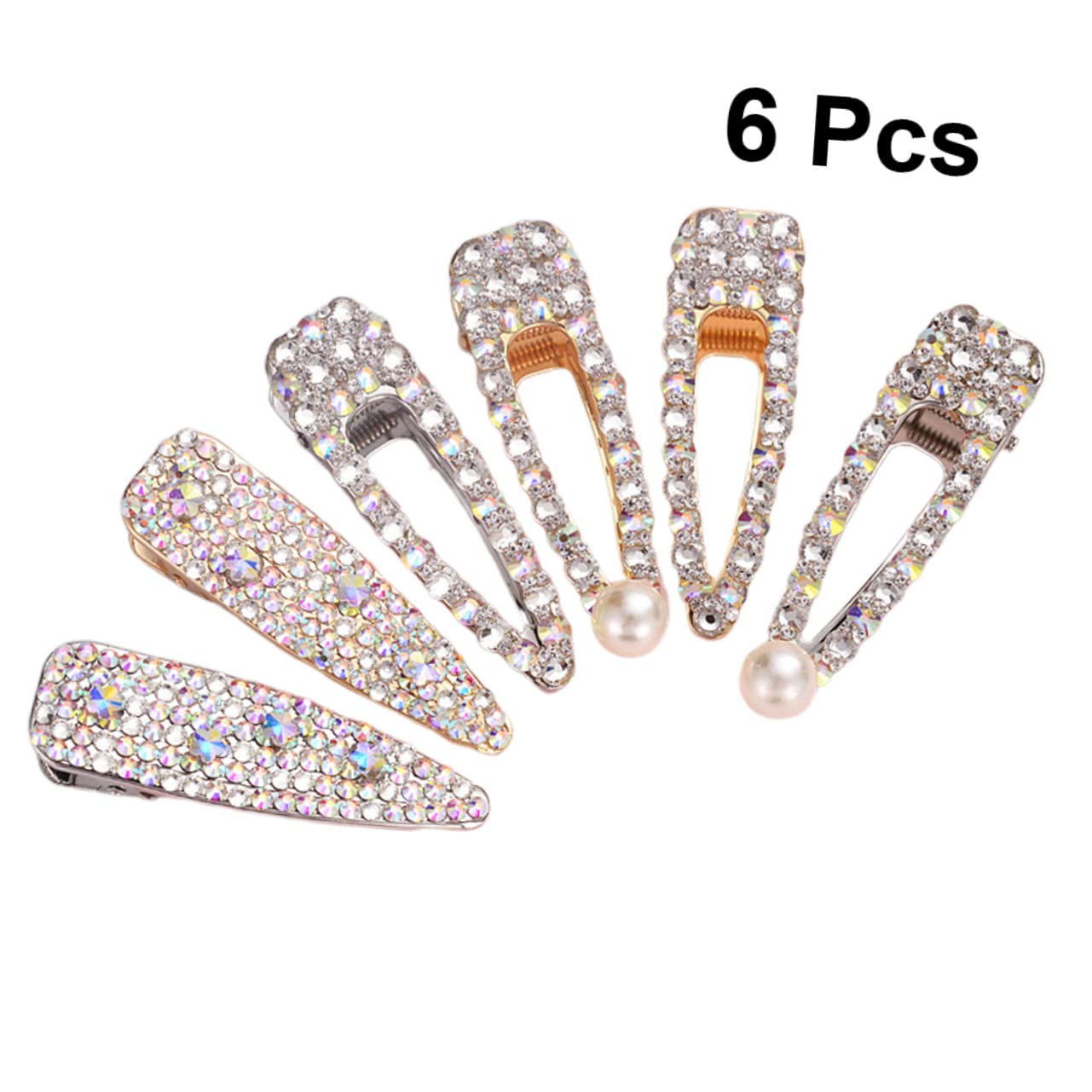 FOMIYES 18stücke Damen Haarspangen Mit Perlen Und Strass Haarklammern Für Mädchen Und Vielseitige Haaraccessoires Für Partys Feiern Und Alltag