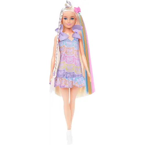 Barbie Fun & Fancy Muñeca rubia y accesorios