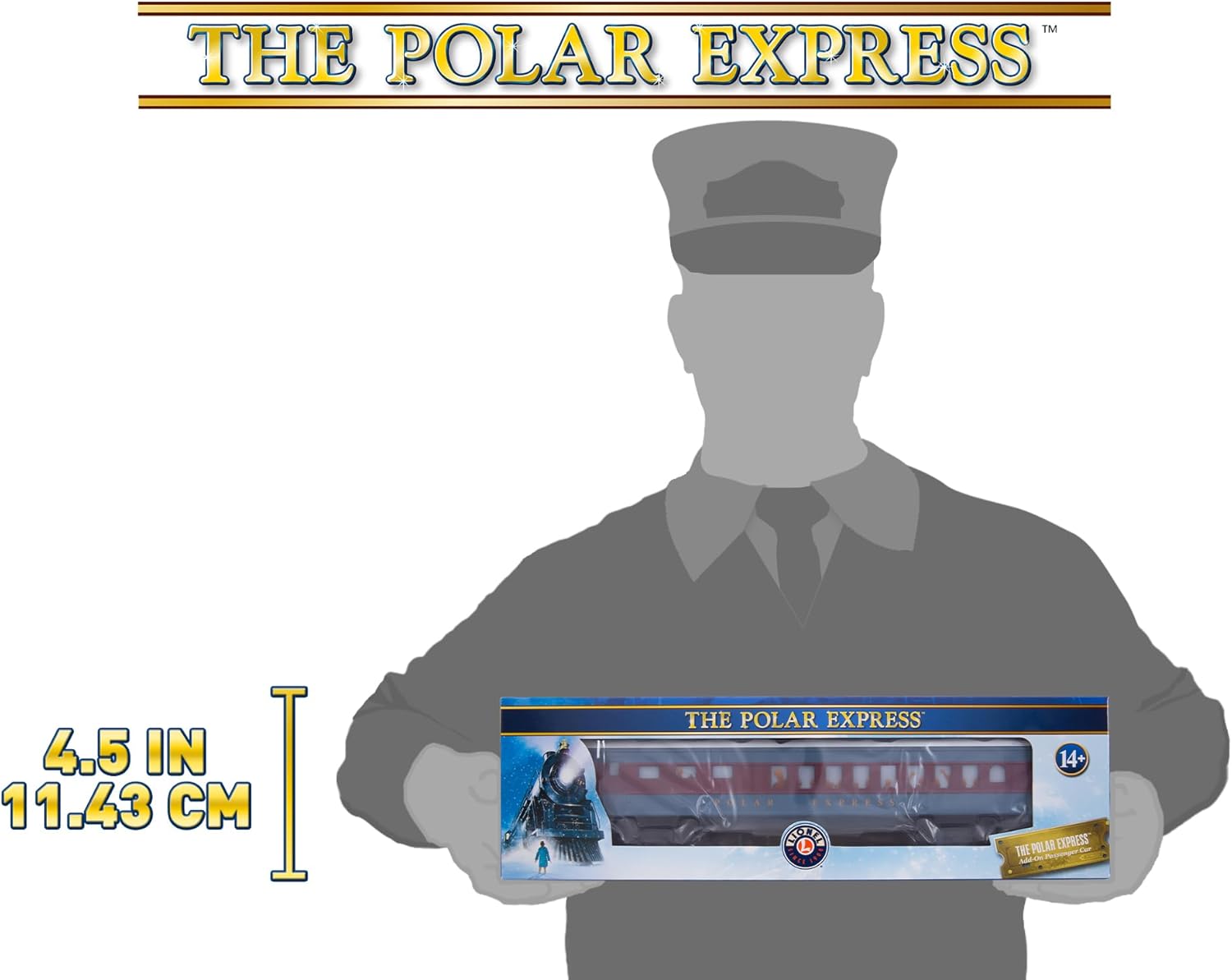 Lionel The Polar Express, Electric O Gauge Model Train Cars, Diner Car (684604)