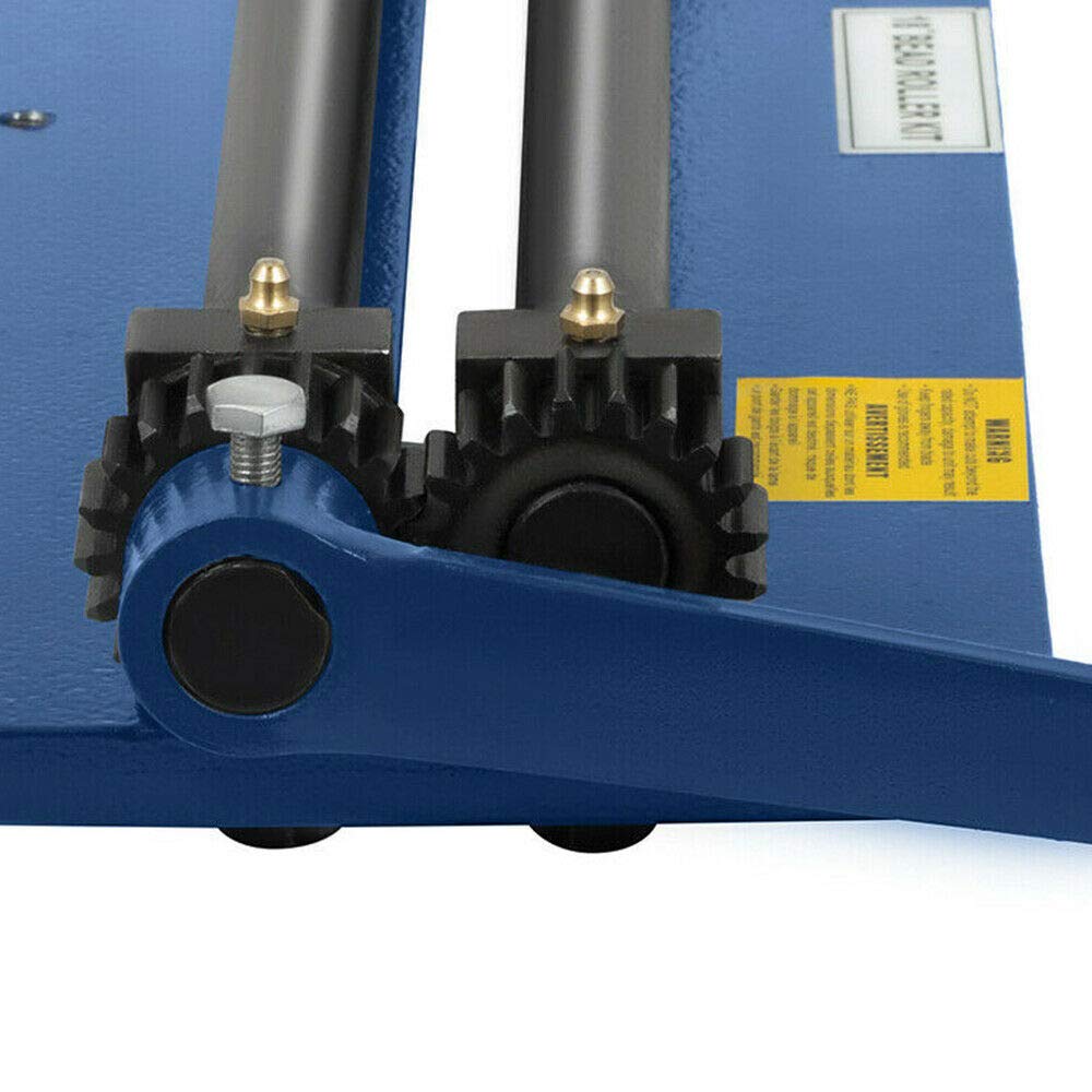 Wygiętarka okrągła ręczna 460 mm Maszyna do zaginania 1,2 mm pojemność giętka blaszana maszyna do zaginania blachy, obróbka blachy, zginarka walcowa do warsztatów blacharskich