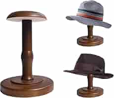 2 Présentoirs à Chapeaux En Bois – Idéal Pour Exposer Chapeaux, Perruques, Bijoux, Casques… Déco Pratique !