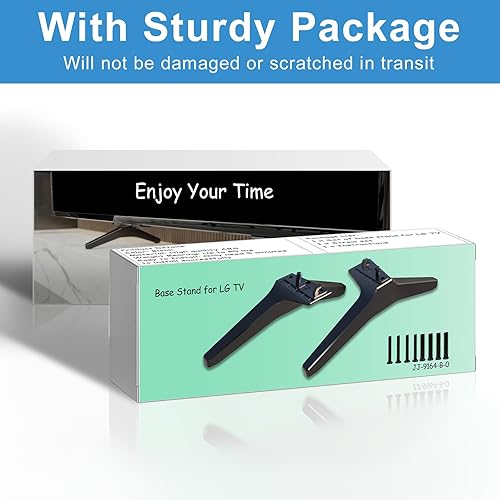 Miniatura 8 de Patas de TV para soporte de TV LG, para 49UN 50UN 55UN 55UN LG TV Legs 55UN6900 55UN7200 55UN7300 55UN7300PUB 55UN6950ZUA 55UN6955ZUF 50UN6900