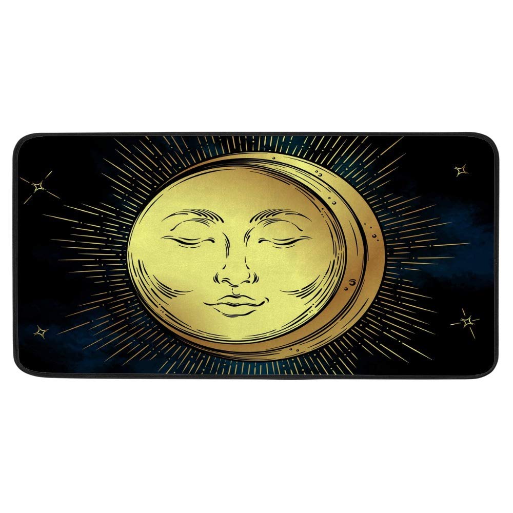 Tapis de cuisine antidérapant motif tigre sauvage : fini les glissades sur le carrelage