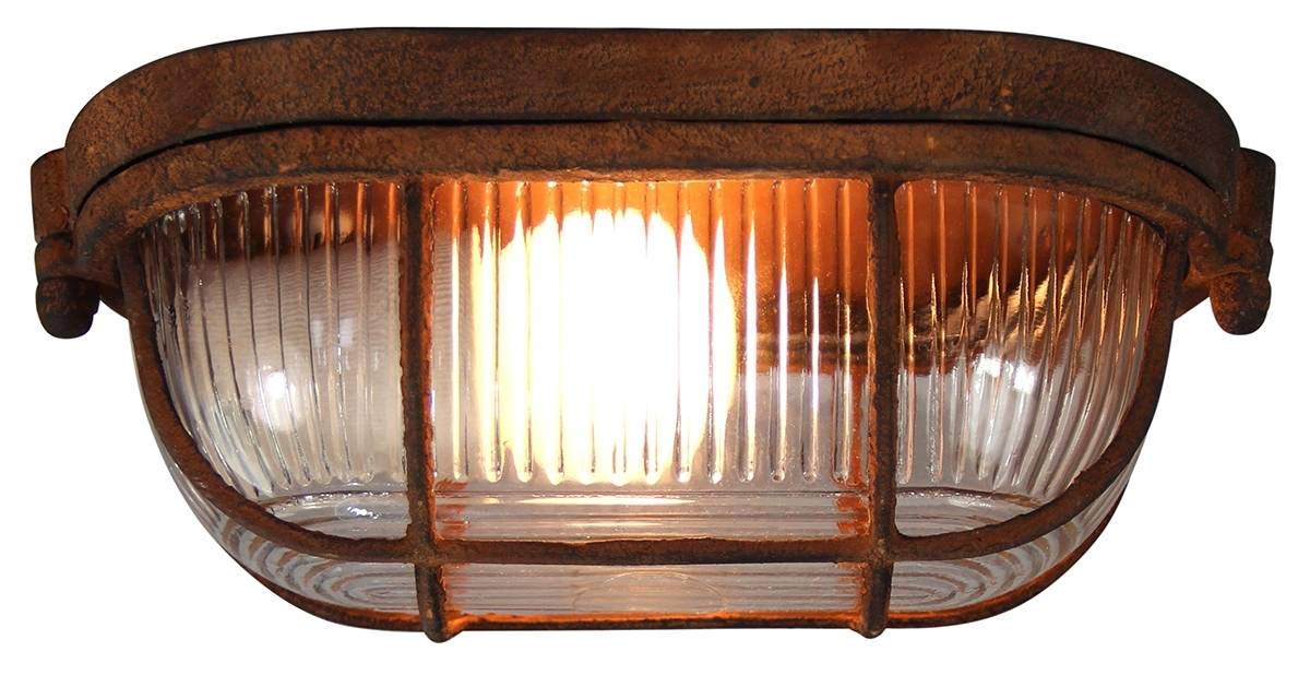 Image secondaire de BRILLIANT lampe Bobbi applique murale et plafonnier 21cm couleur rouille | 1x A60, E27, 40W, adapté aux lampes normales (non inc