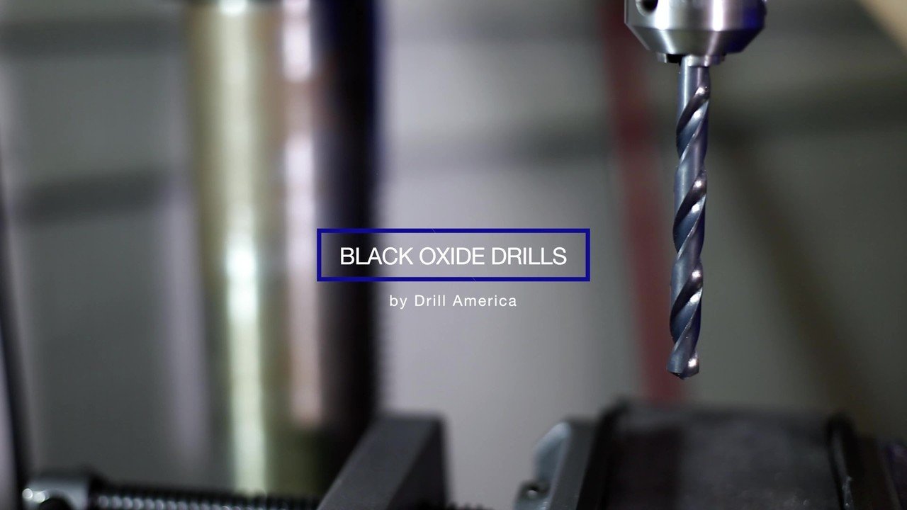 Drill America 5 Piece 14 mm - 18 mm High Speed Steel Black Oxide Reduced Shank Drill Bit Set, DWDRSD Series