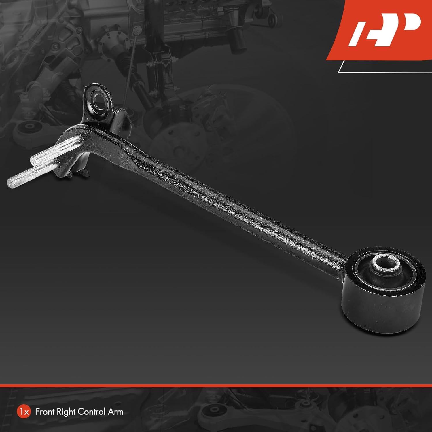 A-Premium Front Right Control Arm, with Bushing, Compatible with Toyota Tacoma 1995 1996 1997 1998 1999 2000, RWD Only