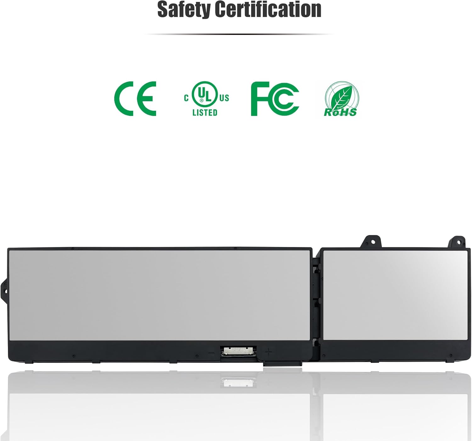 93Wh X9FTM Laptop Battery Compatible with Dell Precision 7670 7680 Precision 7770 7780 Series Notebook 05JMD8 5JMD8 0965V4 965V4 RCVVT 0NWDC0 NWDC0 0X26RT X26RT [11.55V 7650mAh 6-Cell]