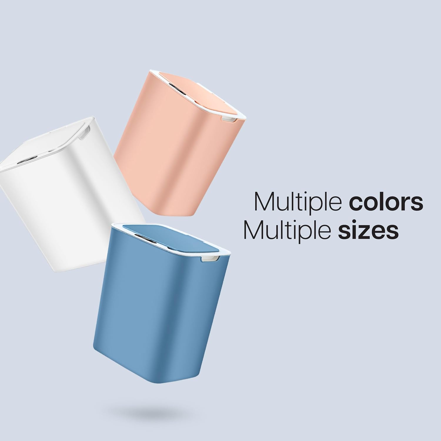 Jiffy 14L Plastic Automatic Smart Sensor Dustbin with Lid for Home, Office, Kitchen, Bathroom, Room (Motion-Sensor) (14L, Pink) 8 61o7 OqF+RL. SL1500