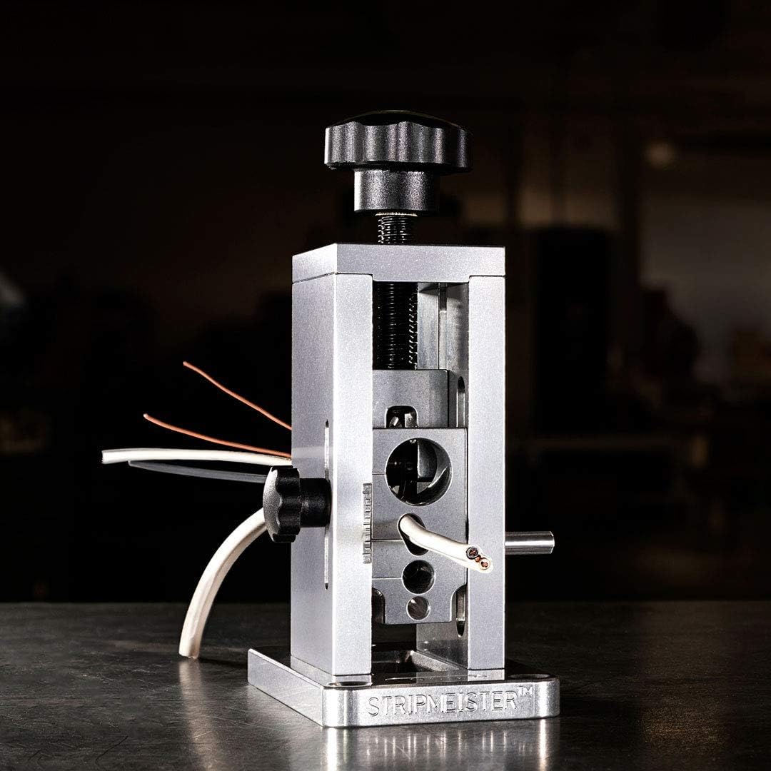 Blасk Frіdау - 40% оƒƒ StripMeister Original Drill Powered Automatic Wire Stripper Machine for Stripping Scrap Copper Wire From #18 Gauge to 250MCM Including Romex Includes Ultra Long Lasting Blade Made From Heat Treated Tool Steel Tесh Dеаlѕ 🔥 StripMeister Original Drill Powered Automatic Wire Stripper Machine for Stripping Scrap Copper Wire From #18 Gauge to 250MCM Including Romex Includes Ultra Long Lasting Blade Made From Heat Treated Tool Steel