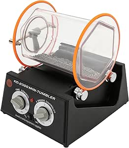 Jewelry Polisher Tumbler 11LBS/5kg with Adjustable Speeds and Timer