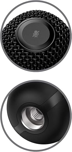 Miniatura 6 de HyperX SoloCast - Micrófono de condensador USB, tarjeta con sensor de toque para silenciar, podcasts de transmisión de juegos, Twitch YouTube