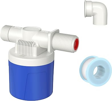 Automatic Water Level Control Valve Inside Type,Inner Top Float Uesd for Tank, Solar Energy, Auto Pot, Aquarium Valve, Tank Traditional Upgrade1/2"side
