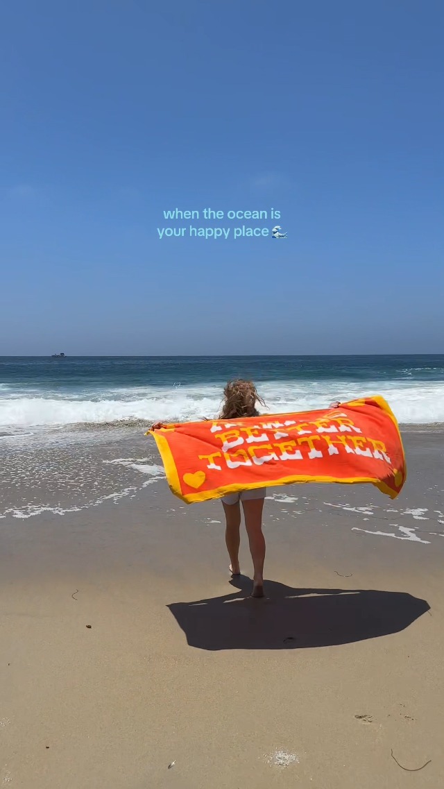Watch Better Together Beach Towel on Amazon Live