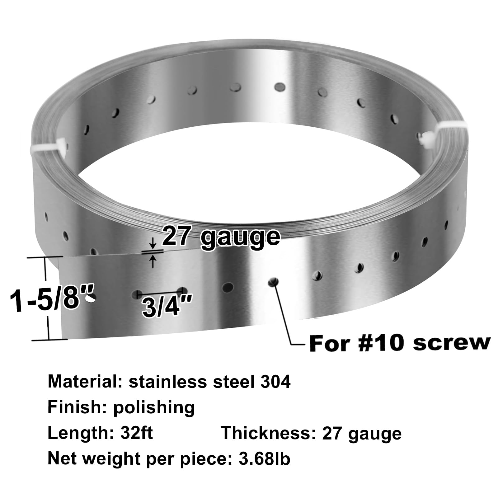 Stainless Steel Strapping - 32ft Tension Tie -2