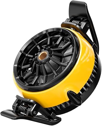 Coofbe 5500 RPM Turbo Fan Lighted Clip Ice Effect Phone Cooler Radiator Compatible with All Phones