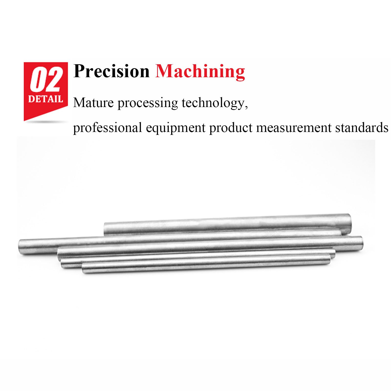 Asta tonda TC4 - Lunghezza 200 mm, Diametro 13 mm-18 mm, Barra ad alta resistenza, 1 pz(17x200mm)