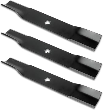 RANSOTO 48" Deck Lawn Mower Blade 539113425 Compatible with Husqvarna EZ4220 EZ4624 EZ4819 EZ4822 EZ4824 EZ5224 EZ5226 GTH26 GTH27 YTH24 YTH2648 Dixon RAM 48ZT and Speed ZTR Kees Replace 350-458