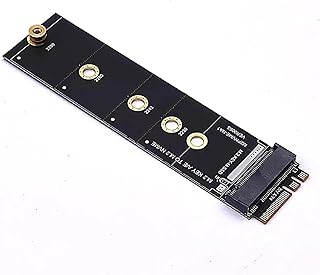 Wireless M.2 A/E Key Slot to M.2 M Key WiFi Bluetooth Adapter for NVMe PCI Express SSD Port 2280 M2 Key A E to NVME Adapter Card，M2 Key A or E to M2 NVME Adapter Card