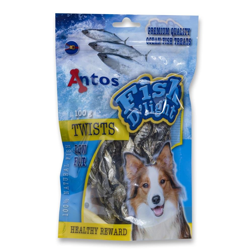 Antos Ltd Fish D'Light Twists 100G