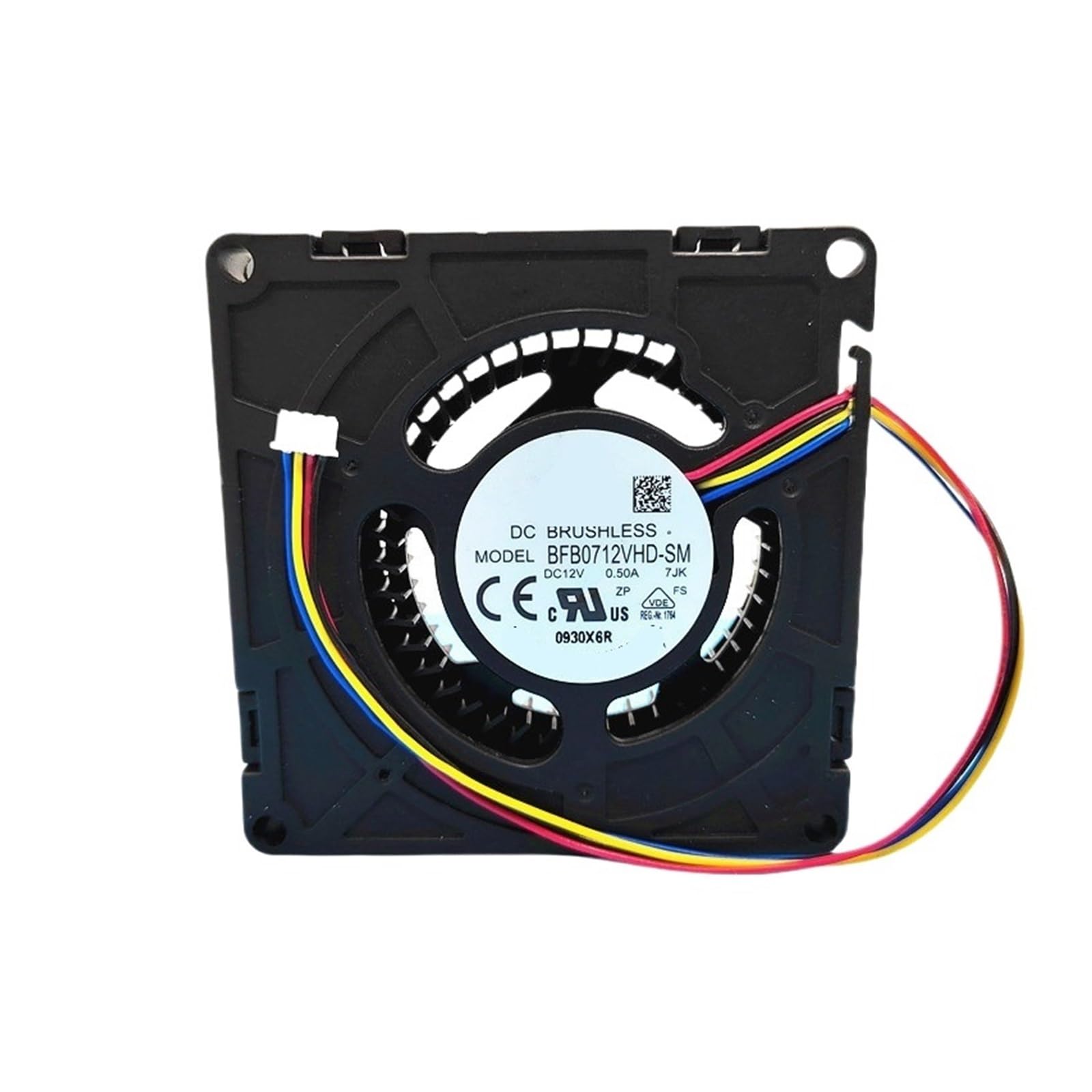 UITGVDQAT BFB0712VHD-SM fan DC12V 0.50A cooling fan