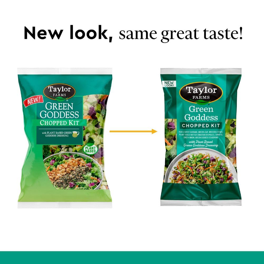 Amazon.com: Taylor Farms Green Goddess Chopped Salad Kit 10oz : Everything  Else