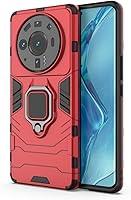 Vista 4 de Compatible con funda Xiaomi Mi 12S Ultra, soporte de anillo de metal, a prueba de golpes, parachoques duro