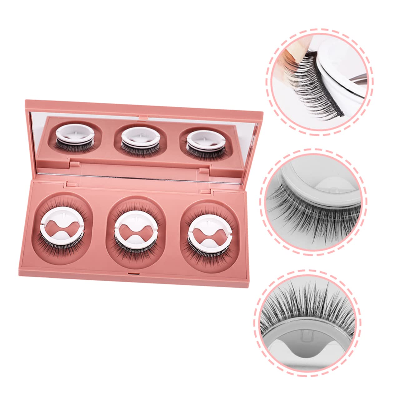 9paare Selbstklebende Wimpern Flauschige Extensions Für Einen Natürlichen Look Wiederverwendbare Falsche Wimpern Für Einfaches Augen-make-up Ohne Kleber