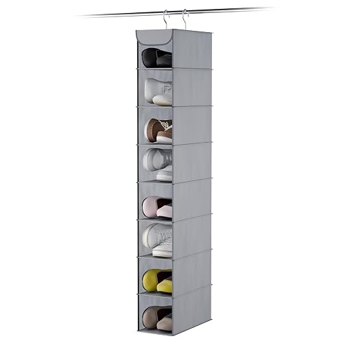 Whitmor Hanging Shoe Organizer 8 Shelves-Hanging product photo (Closet Systems) — ScooterReviewPro review