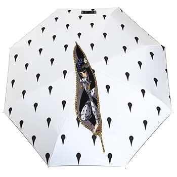 ★プレバン限定★ジョジョの奇妙な冒険 黄金の風　UV晴雨兼用 折りたたみ傘 ジョジョの奇妙な冒険 黄金の風 UV晴雨兼用 折りたたみ傘