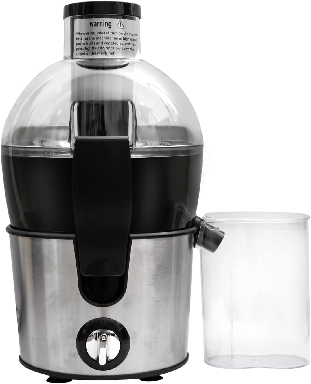 Juicer Machine, 800W Centrifugal Juicer Extractor with Wide Mouth 7cm Feed Chute for Fruit Vegetable, Easy to Clean, Stainless Steel