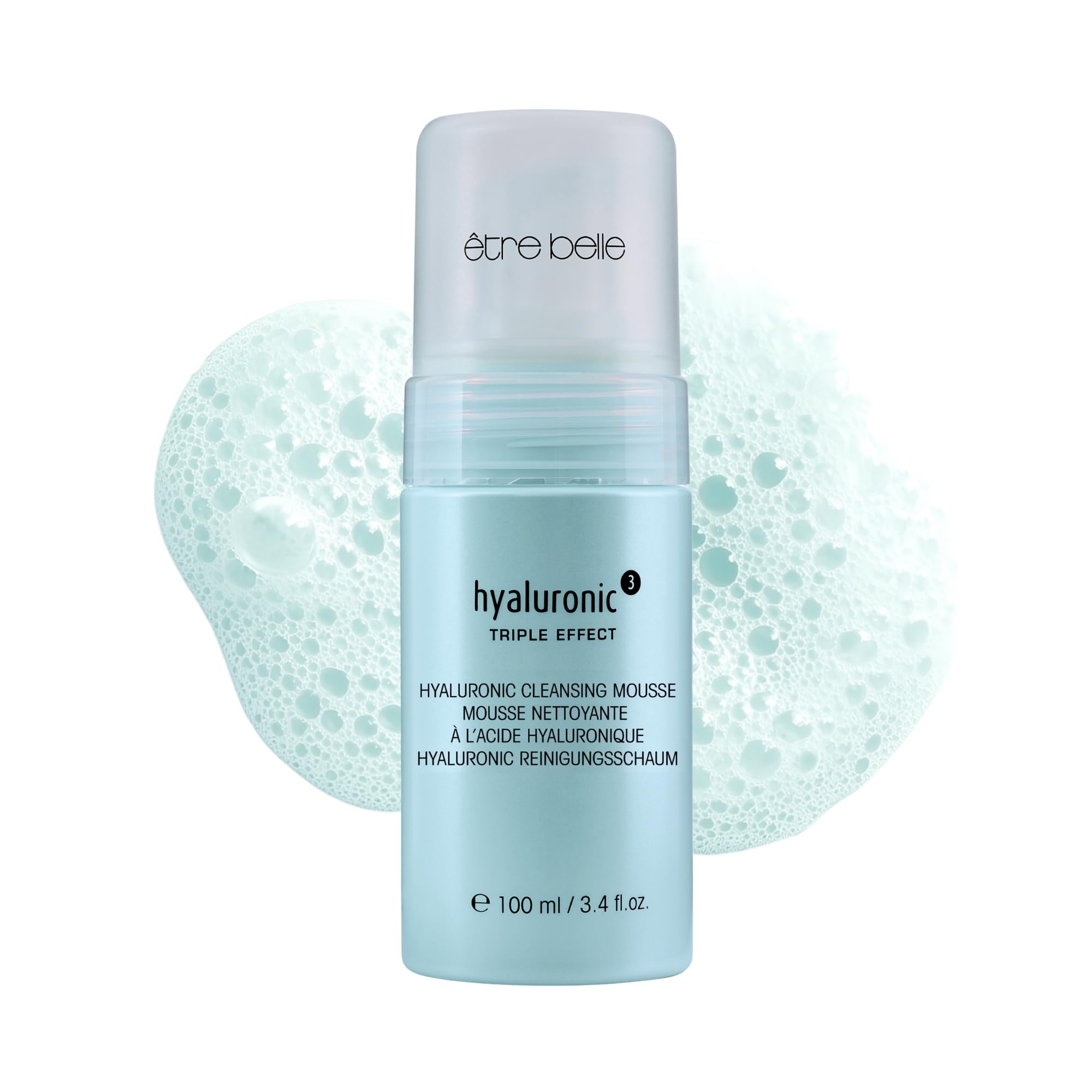 Hyaluronic 3, mousse detergente triplo effetto