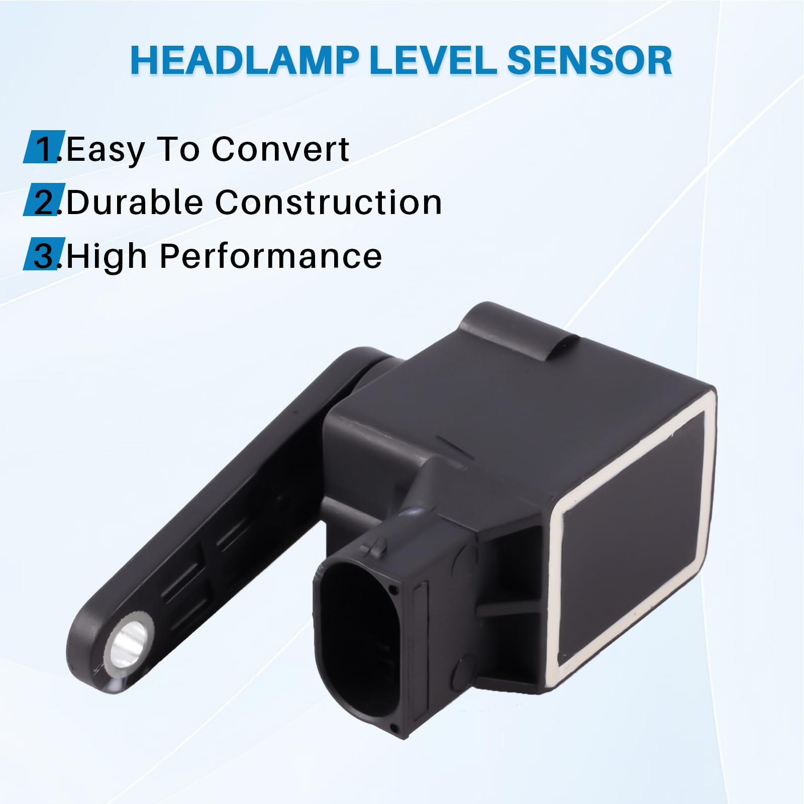 Sensor de xenón original compatible con 1er E81 E82 E87 E88 3er E46 E90 E91 E92 5er E39 E61 6 E63 E64 7er E38 E65 E66 E67 1993-2013, 37140141444 37141093699