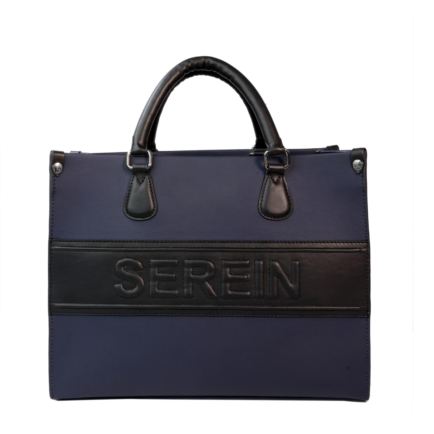 SEREIN Classic Tote Women's Bag Navy Blue