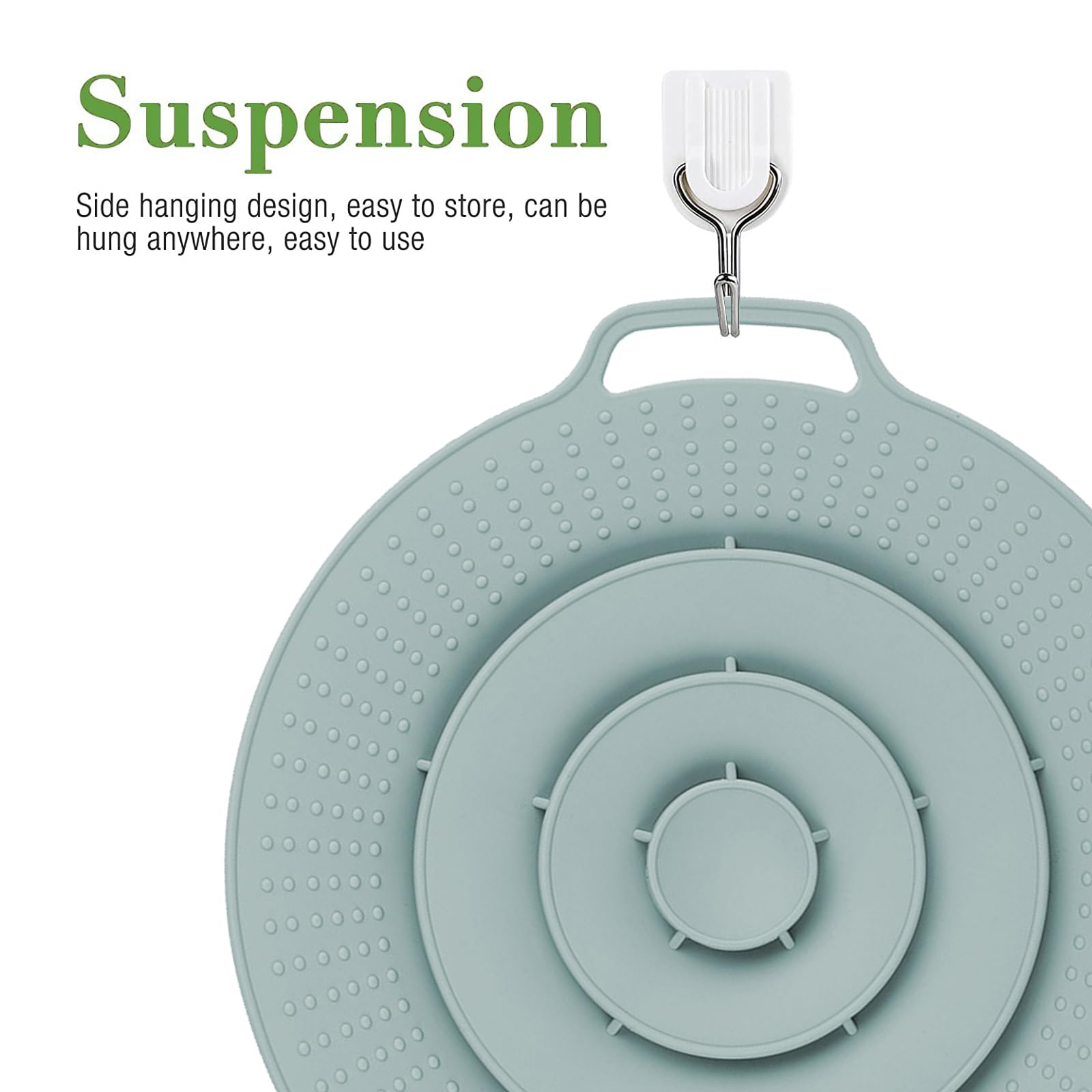 Lot De 2 Couvercles Anti-déversement En Silicone Pour Poêles Et - 10