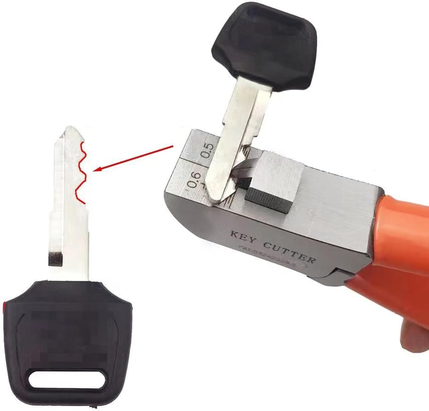 キーカッティングプライヤー、高強度ポータブル|フラットキーカッティングプライヤー、おじいちゃん、妻、夫、息子、娘、家族、男性、女性、