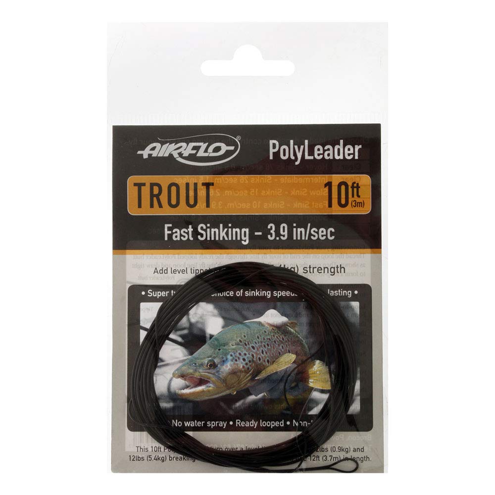 AIRFLO Trout Polyleader | Fast Sinking 10'